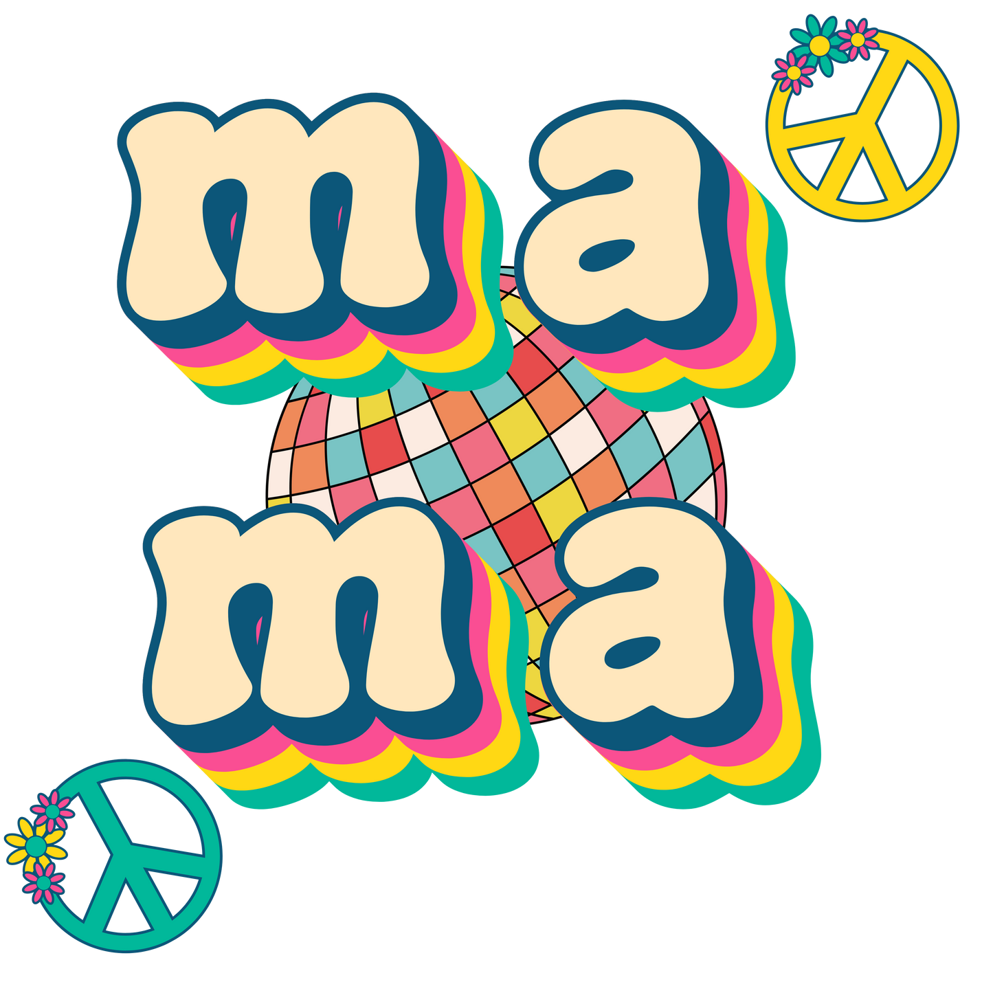 Groovy Mama PNG