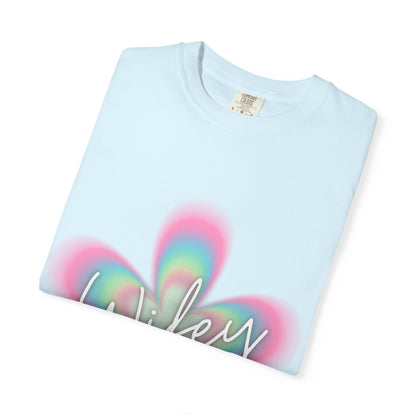 Wifey Flower Tee — Pastel Retro Floral 'Wifey' Graphic T-Shirt