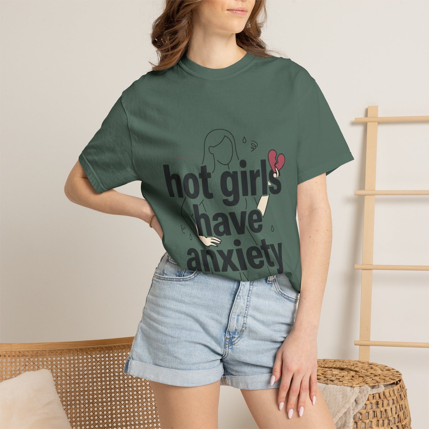 Hot Girls Have Anxiety T-Shirt