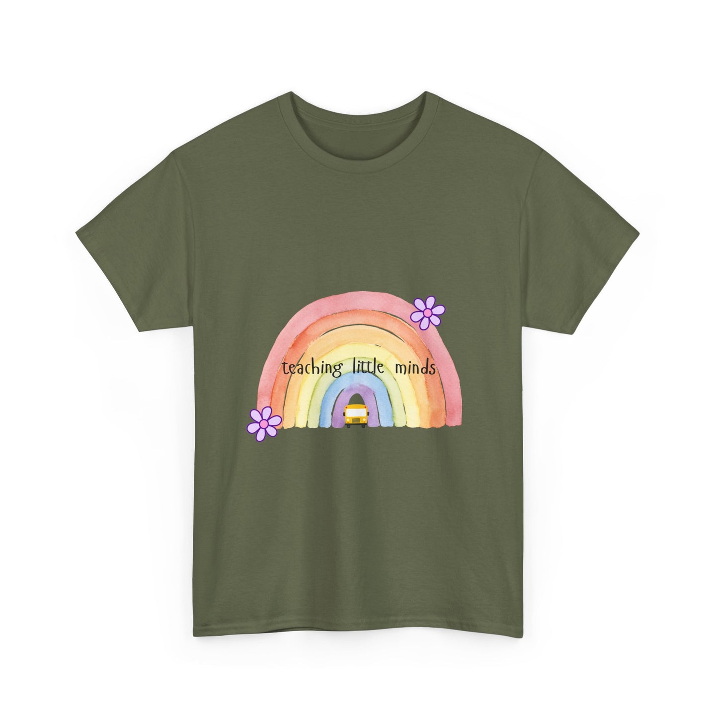 Rainbow 'Catchable Little Minds' Kids T‑Shirt