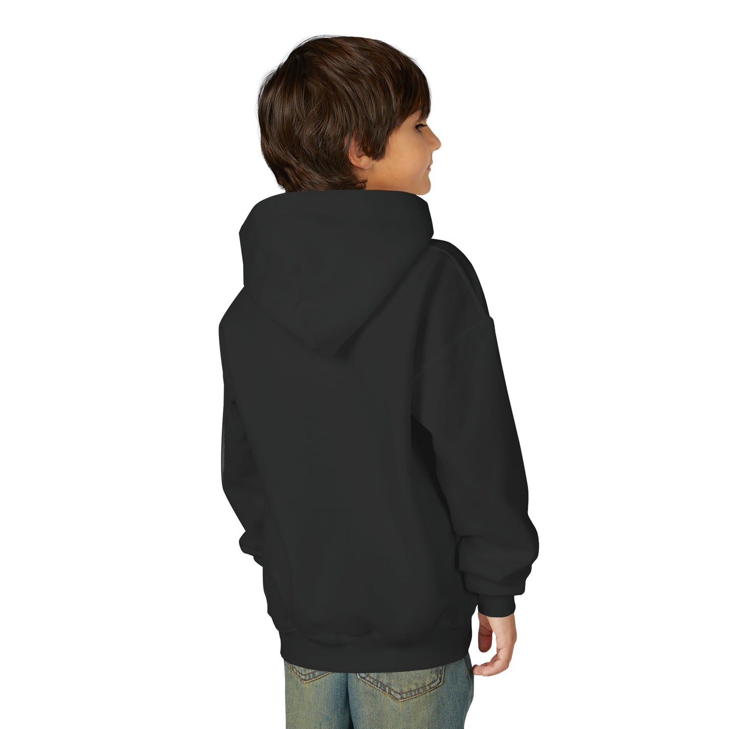 Kids Moon & Stars Hoodie — Colorful Crescent Night Sky Pullover