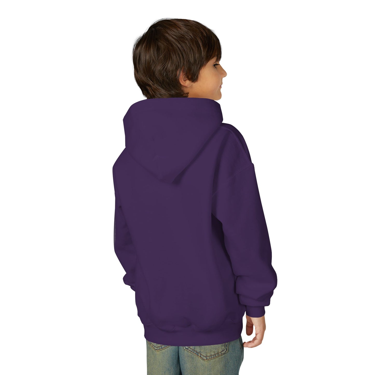 Kids Moon & Stars Hoodie — Colorful Crescent Night Sky Pullover