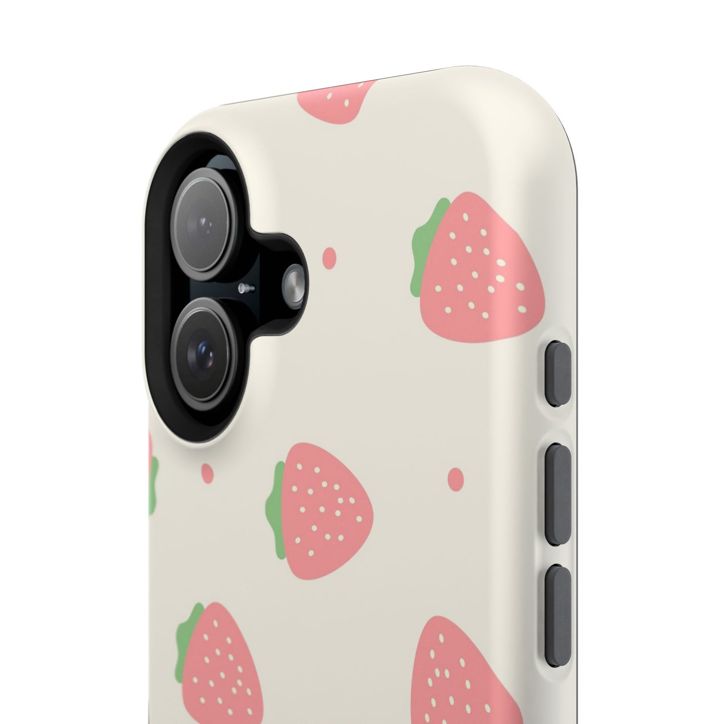 Strawberry Pattern Impact-Resistant Phone Case