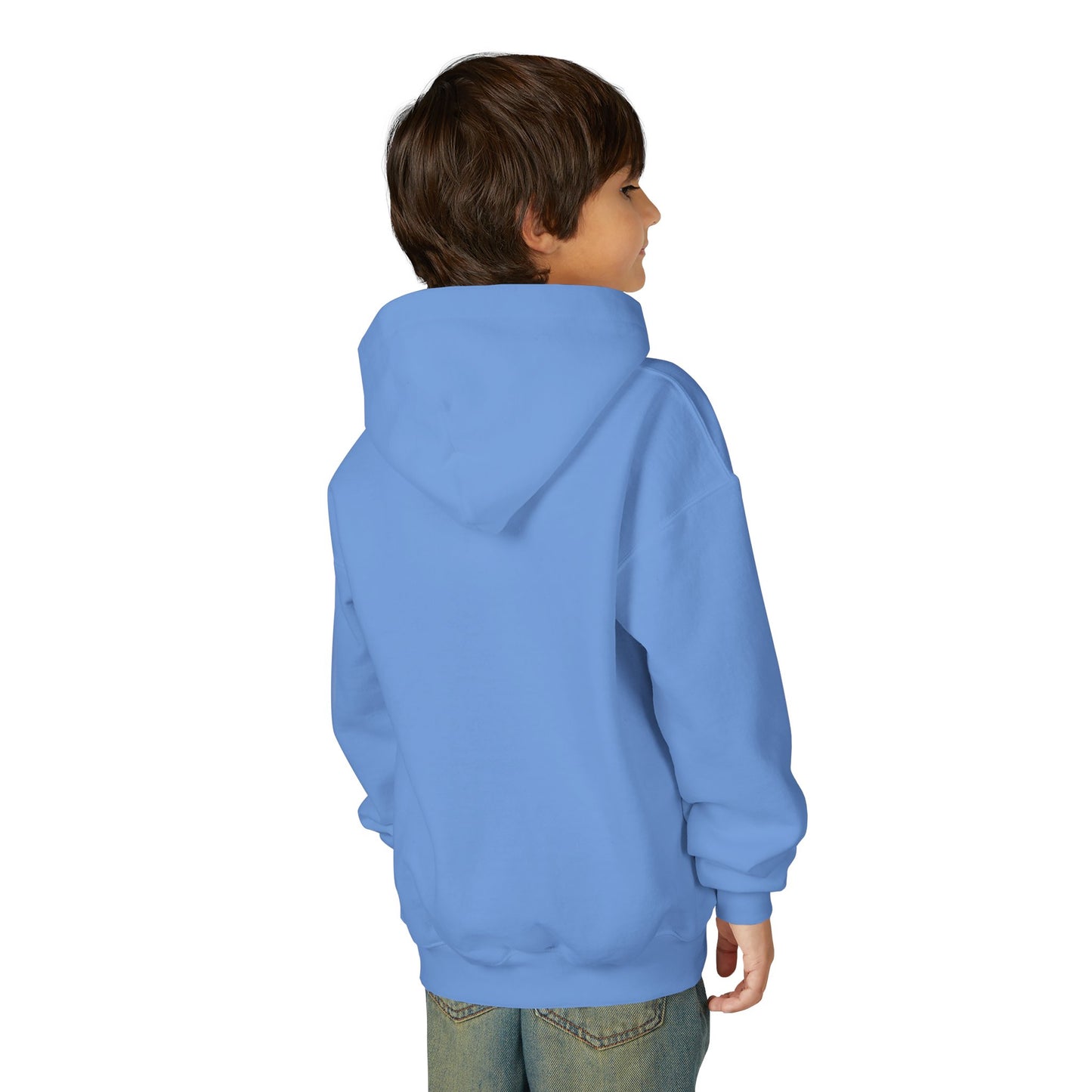 Kids Moon & Stars Hoodie — Colorful Crescent Night Sky Pullover