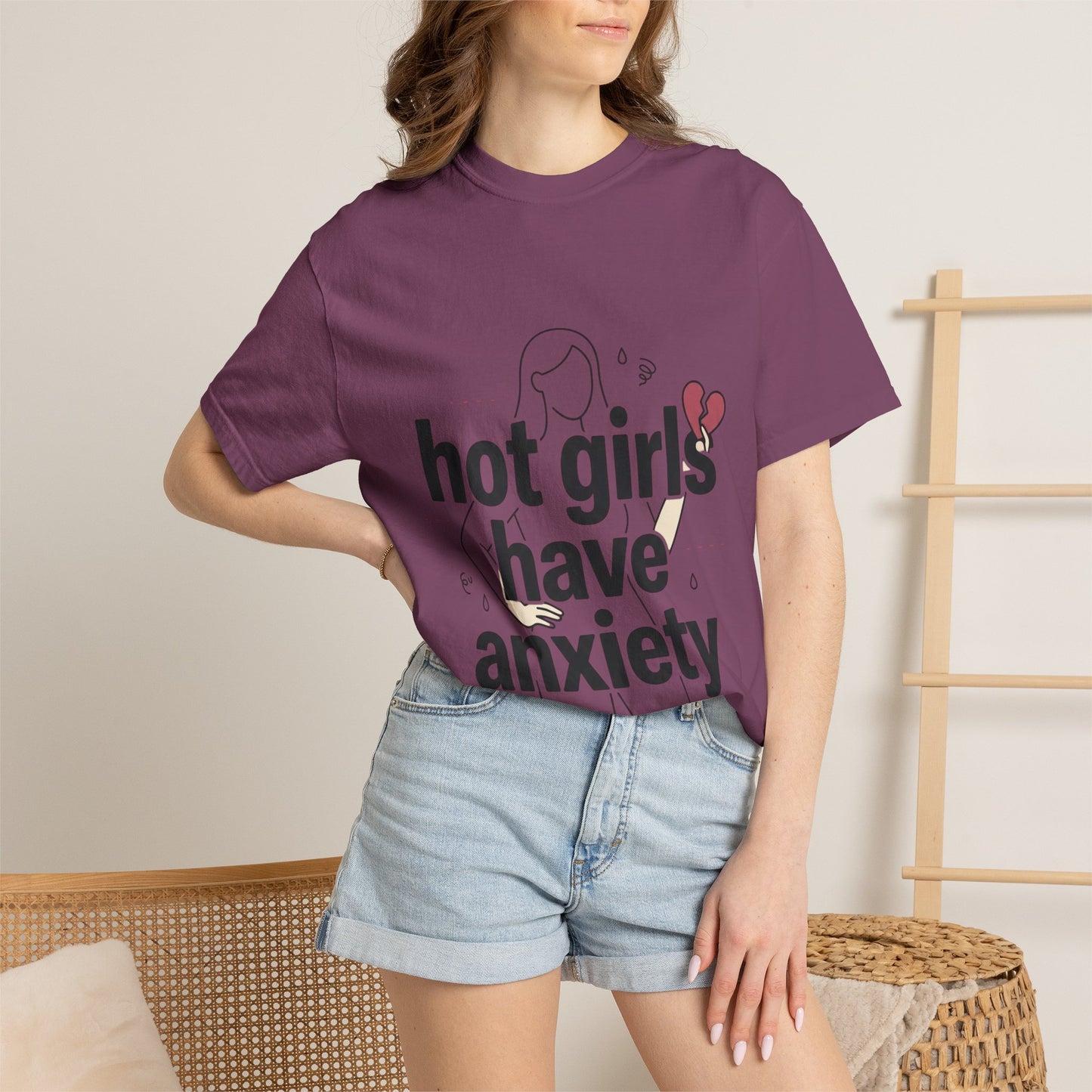 Hot Girls Have Anxiety T-Shirt