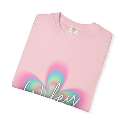 Wifey Flower Tee — Pastel Retro Floral 'Wifey' Graphic T-Shirt