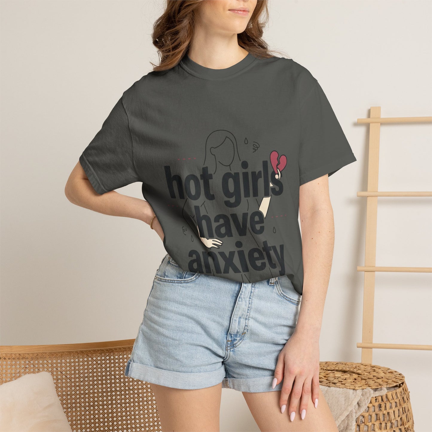 Hot Girls Have Anxiety T-Shirt