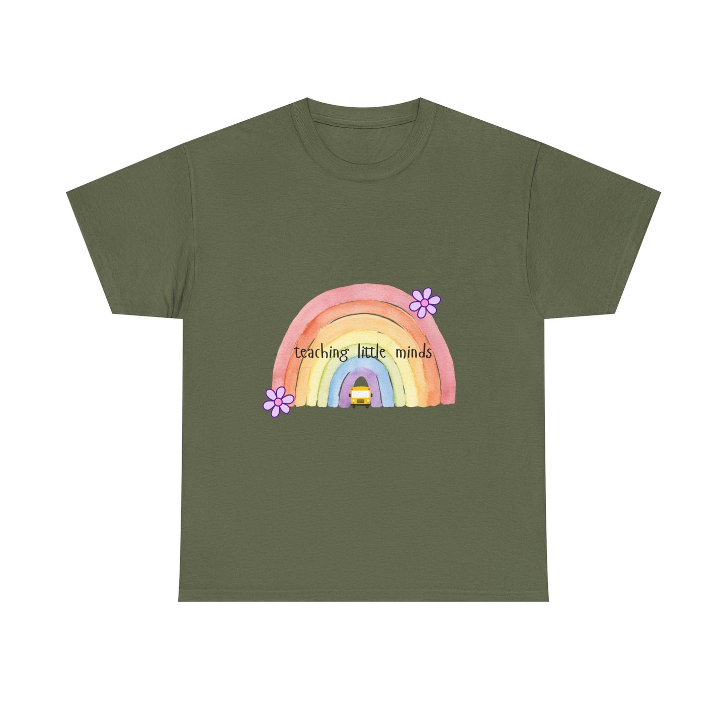 Rainbow 'Catchable Little Minds' Kids T‑Shirt