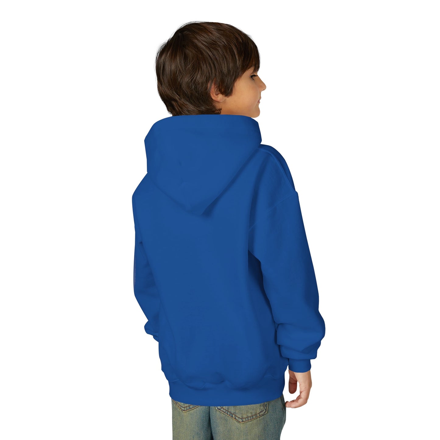 Kids Moon & Stars Hoodie — Colorful Crescent Night Sky Pullover